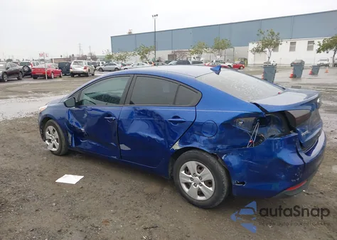 2018 Kia Forte Lx from USA, damaged, VIN 3KPFK4A76JE259432